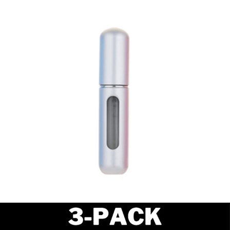 Refill Parfym Flaska Återfyllbar - Silver