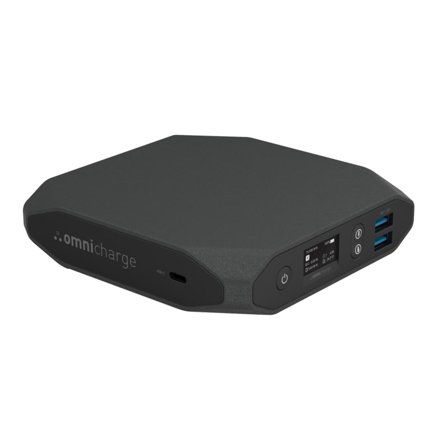 OmniCharge Omni20+ Usb-C chargers Black OneSize