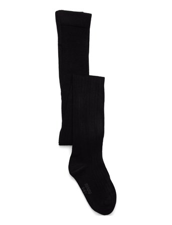 minipop Minipop Bamboo Tights - Black - 3-4Y