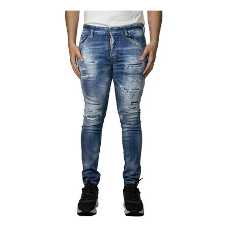 Dsquared2, Jeans Blauw, Heren, Maat:M