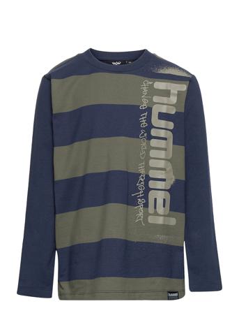 Hmlbenni T-Shirt L/S Patterned Hummel