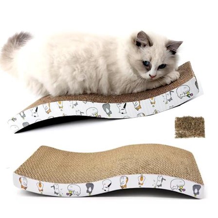 Kløsplate for katt - Kløsebrett - Kattemynte multicolor 210