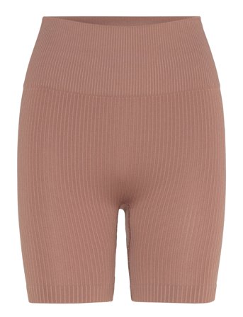 Studio Seamless Ribbed Shorts Beige Björn Borg