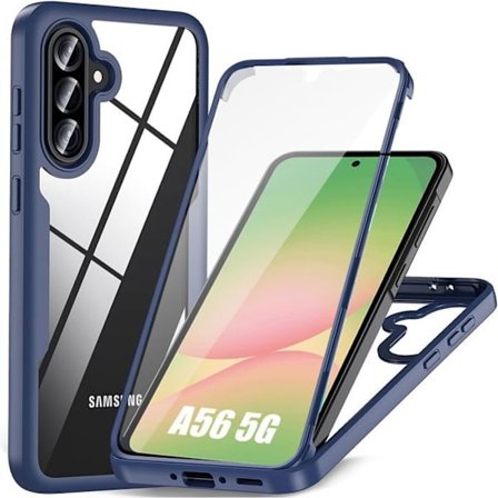 Beskyttelsesskal - BOOLING - til Samsung Galaxy A56 5G - Fuld beskyttelse - Stødabsorberende - Hybrid