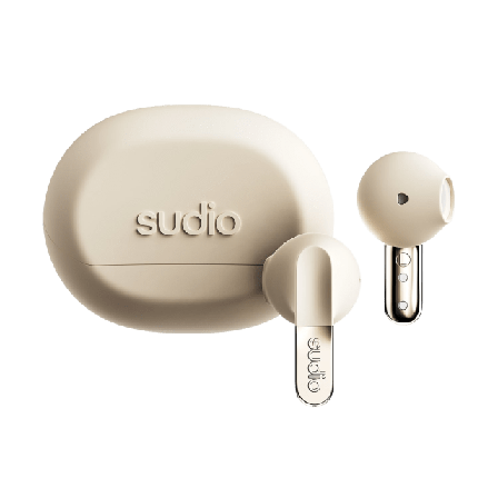 Sudio N3 Hörlurar Beige