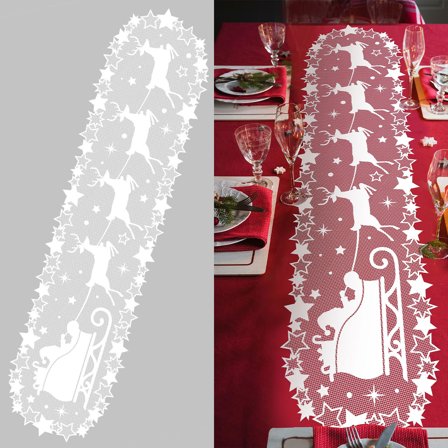 Bordslöpare Tomtens Släde