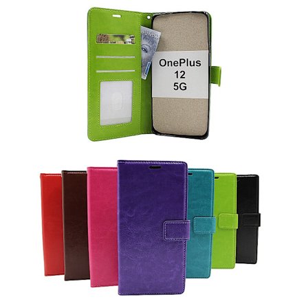 Crazy Horse Wallet OnePlus 12 5G