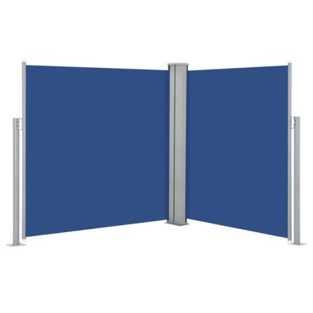 Vidaxl Infällbar Sidomarkis Blå 140x600 Cm Blå