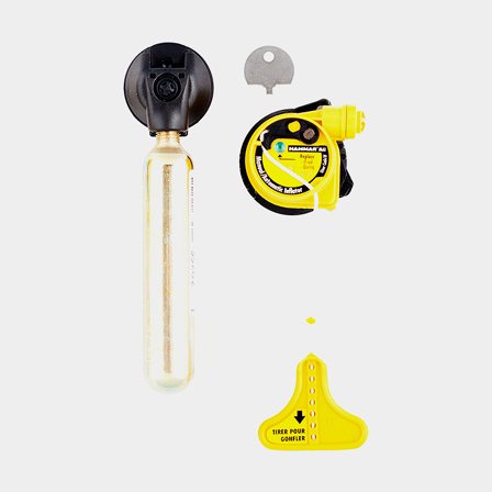 Genladnings kit til oppustelig redningsvest Hammar 60 gram + kulsyrepatron