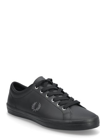 Fred Perry Baseline Leather - Black - 42
