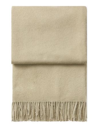 Classic Throw Home Textiles Cushions & Blankets Blankets & Throws Kakigrønn ELVANG*Betinget Tilbud