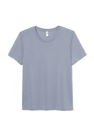 Å WOMAN T-shirt i modalmix MAJA T-shirts & toppar Blå S