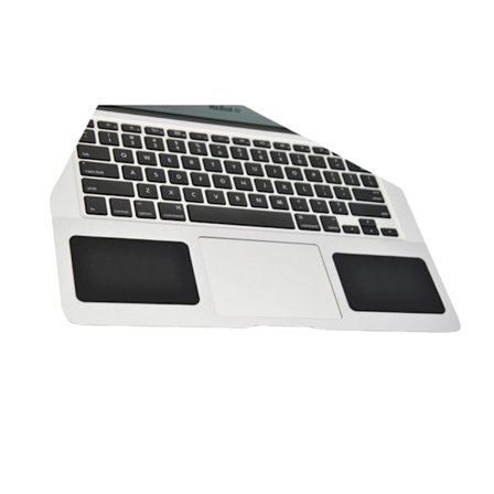 Komfortabel håndledsstøtte i silikone til MacBook Black