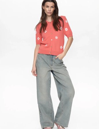 Nümph Numargitta Cardigan - Coral - XL