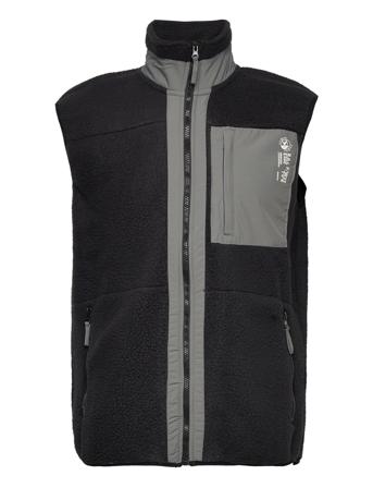 Rrty Waistcoat Väst Svart Redefined Rebel