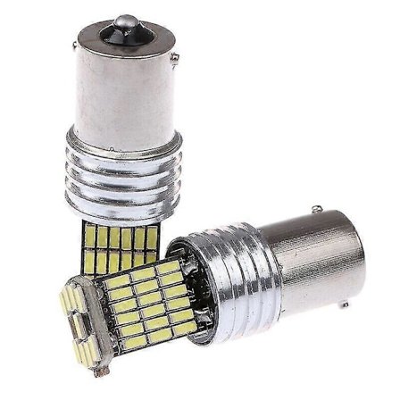 2x 1156led Canbus 15 Smd Ba15s P21w Tehokas Valkoinen 6000k Auton Jarruvalo Takavalo