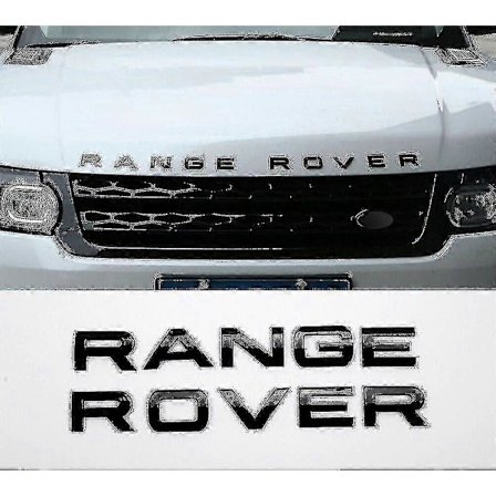 Range Rover Kiiltävä Musta Kirjainmerkki Etu- tai Takamerkki Vogue Sport Evoque Boris -malleihin