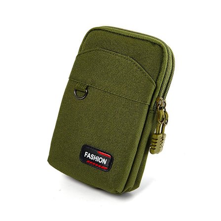 Double Layer EDC Molle Bag Outdoor Military Waist Fanny Pack Me