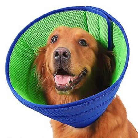 Blød hundekrave efter operation hjælper med at forhindre kæledyr i at bide for at beskytte dit kæledyr mod skader