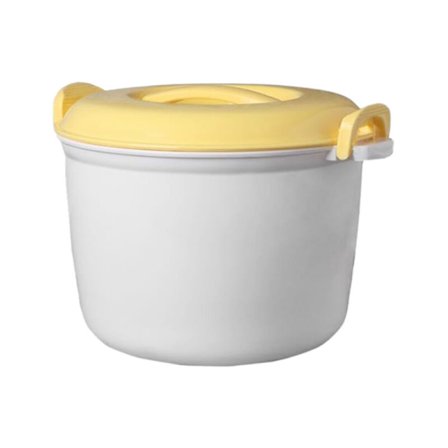 Bærbar bølgeovn riskoger multifunktionel dampovn 2800 ml isolering frokostboks dampkogningsredskaber til bølgeovn