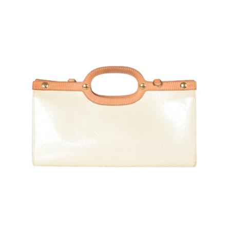 Louis Vuitton Vintage, Pre-owned Monogram Roxbury Drive Bag Handbag Wit, Dames, Maat:ONE Size