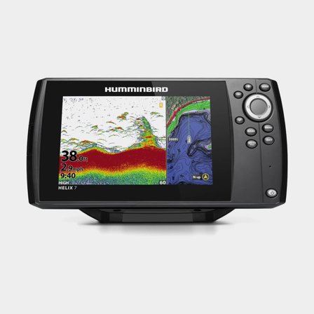 Plotteri Humminbird HELIX 7 CHIRP GPS G4, 7" + kaikuluotainanturi (CHIRP, DownScan) + polttamaton merikartta