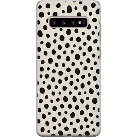 Kompatibelt Mobilskal till Samsung Samsung Galaxy S10+ Dot Dance
