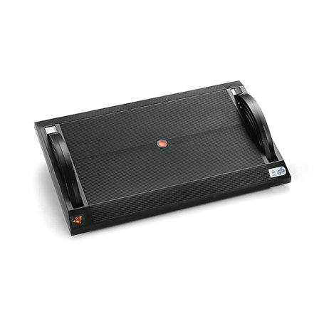 Fußstütze, schwarz