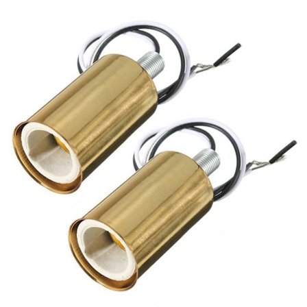 2X E14 Lamphållare Lampfot Sockel Adapter Hållare Taklampa Bas