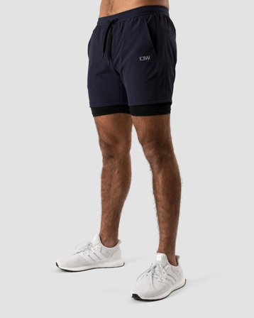 Workout 2-in-1 Shorts Navy