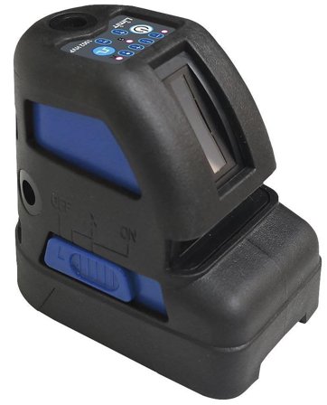 Limit 1002 HVP-R Linjelaser Røde Kors & priklaser, inkl. batterier, Laserinstrument