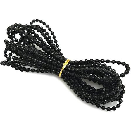 Perlebånd for Lamellgardiner, Tilbehør til Vertikale Lamellgardiner, Rullgardin Perlebånd, Reservedeler for Reparasjon (svart)