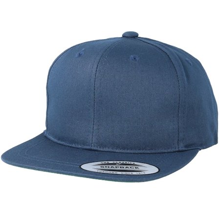 Yupoong - Blå snapback Keps - Kids Toddler Navy Snapback @ Hatstore