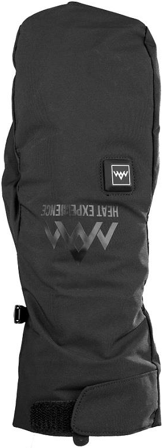 Heat Experience Heated Everyday Mittens Black Unisex - Värmehandskar & Handvärmare