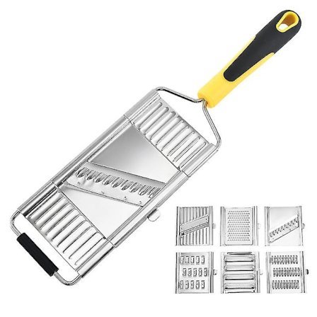 Multifunksjons grønnsakshakker | Rustfritt stål kutter/skjærer for grønnsaker, frukt, ost, sitron på kjøkkenet