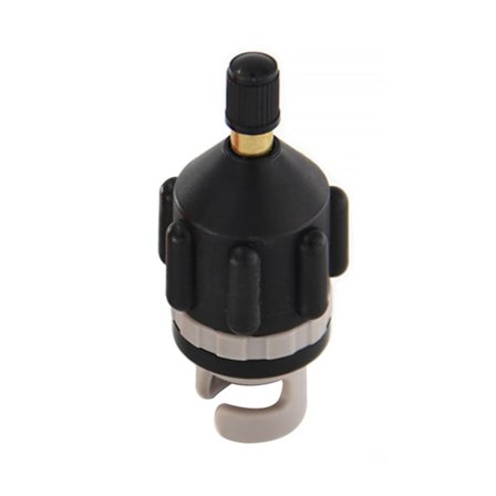 Konverterpumpe Adapter for Luftkompressor Stand Up Paddel Kajakk Jolle Svart