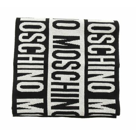 Moschino - Sjalar - Svart - Dam - Storlek: One Size, Dam, Storlek: ONE SIZE