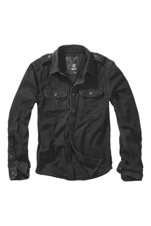 Hemd Brandit Vintage Schwarz L