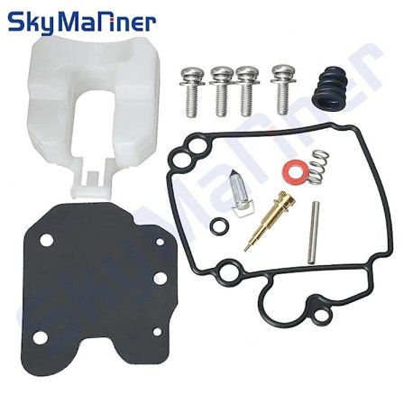 Forgasser Reparasjonssett 65W-W0093-01 02 67C-W0093-00 01 for Yamaha F25 F30 F40 Båtmotor 25hk 30hk 40hk