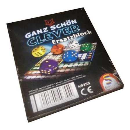 Blok med scoreark - MEGET SMART!