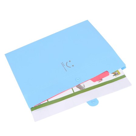 Udvidende A4-papirholder til kontor, mappe til dokumenter med 5 lommer