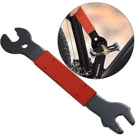 Cykelpedal Nøgle, Cykelpedal Aftageværktøj Nøgle, Dobbeltsidet Cykel Nøgle Reparation Aftagning