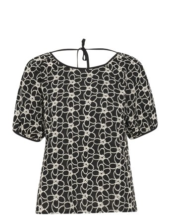 Cream | Crtulle Blouse | 36