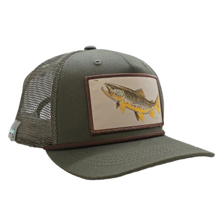 RepYourWater Hat 5 Panel - Hungry Brown Hat