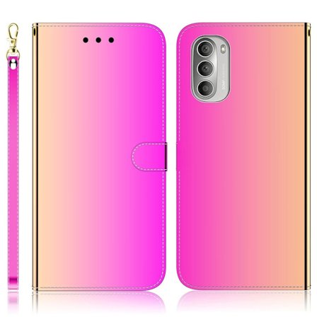 Mirror Motorola Moto G51 5G fodral - Rosa