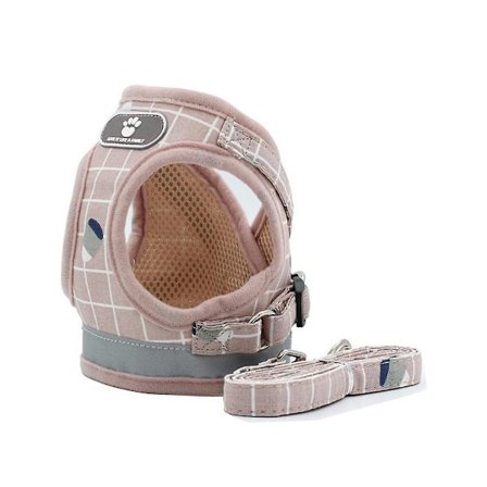 Hundsele koppel Set för små hundar Katter No Pull Reflex träningsväst