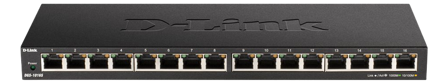 D-LINK DGS 1016S - switch - 16 porter - ikke-styrt