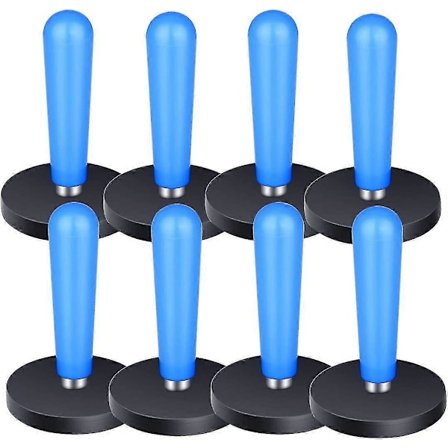 8 kpl Auton vinyylikalvon kiinnitysmagneetti pidike sävytystyökalu, auton teippaus ja askartelupaneelien vinyylityökalujen magneetit