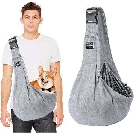 Justerbar ternet bæresele til små hunde og katte – Passer til kæledyr op til 7,2 kg