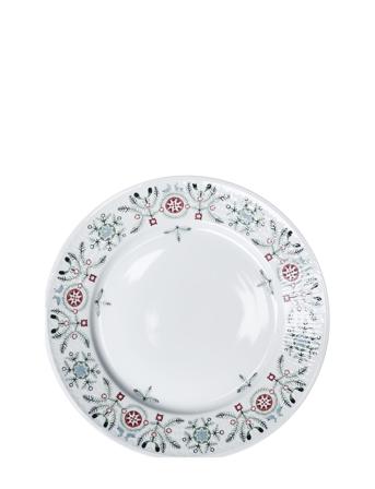Swgr Winter Plate Flat 27Cm Patterned Rörstrand